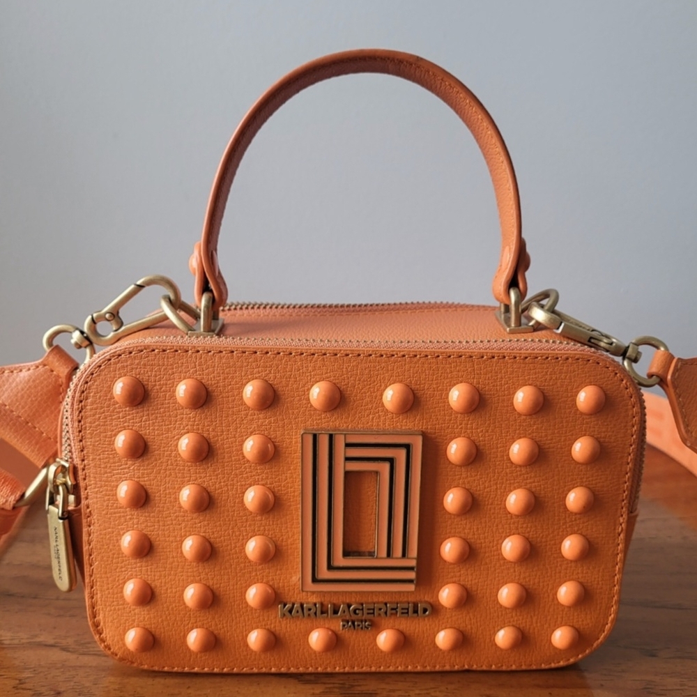 Elegant  Simone Crossbody by Karl Lagerfeld Paris.